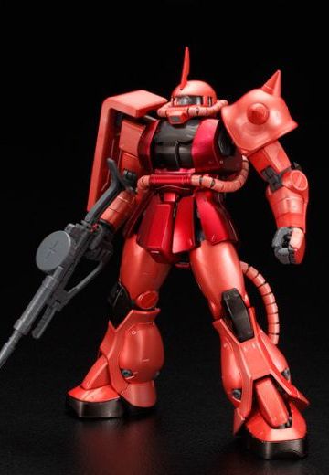 MG 机动战士高达 MS-06S 指挥官用扎古II夏亚・阿兹纳布尔机 Titanium Finish 