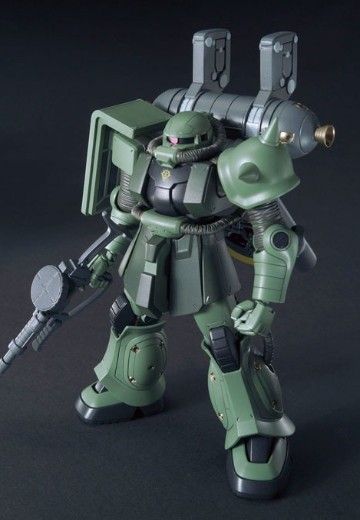 HGGT 1/144 机动战士高达雷霆宙域  MS-06 扎古 II +Big Gun (高达雷霆宙域Ver.) Animation Image ver.