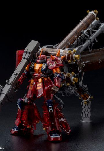 MG 	机动战士高达 雷霆宙域 MS-06R高机动型扎古II Half Mechanical Clear  | Hpoi手办维基