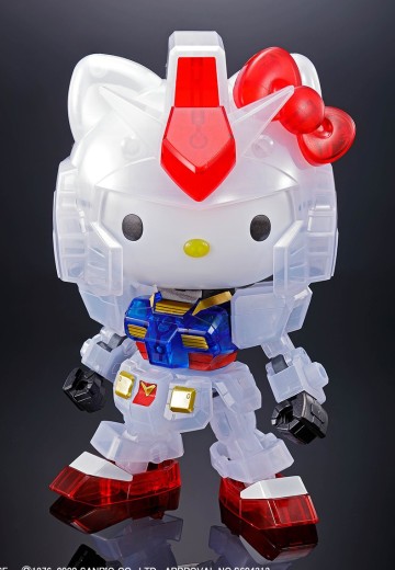 SD高达 EX-Standard 机动战士高达 RX-78-2高达 ＆ Hello Kitty Clear Color