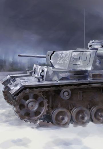 1/35 WW.II 德军 III号坦克L型 502重型坦克营 列宁格勒 1942/43 NEO Smart Kit