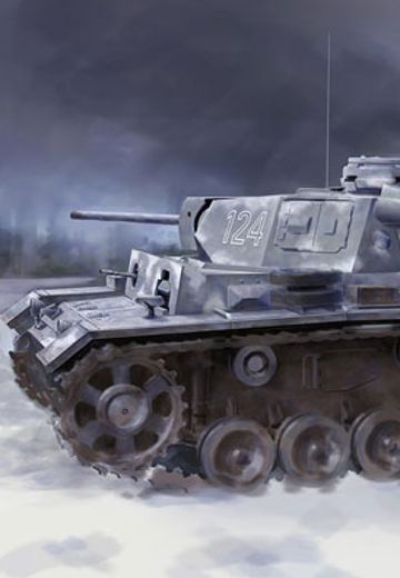 1/35 WW.II 德军 III号坦克L型 502重型坦克营 列宁格勒 1942/43 NEO Smart Kit | Hpoi手办维基