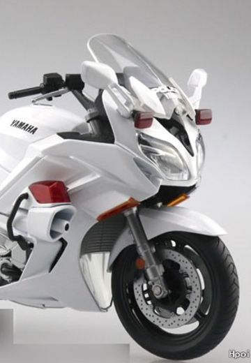 1/12 完成品摩托 YAMAHA FJR1300P 白色涂装 (警视厅) | Hpoi手办维基