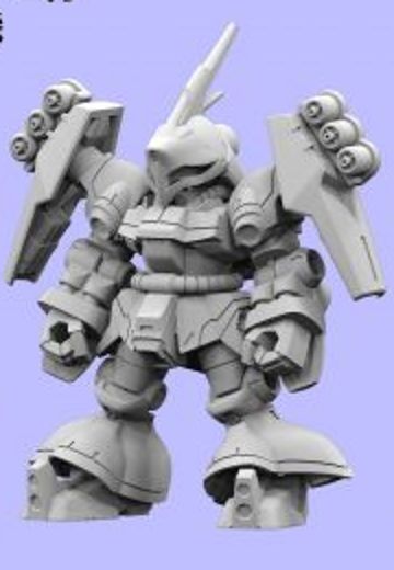 机动战士高达 Mobile Suit Ensemble 剧场版 机动战士高达：逆袭的夏亚 MSN-03 乍得·多加(邱尼·卡斯专用机)