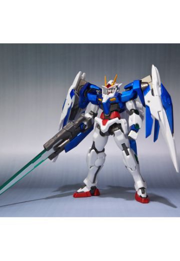 ROBOT魂 剧场版 机动战士高达00 -先驱者的觉醒- GNR-010 オーライザー&GN-0000 00高达&GN-0000 + GNR-010 00斩击强化模组 GN粒子储存器 形态