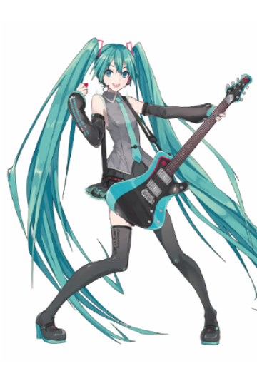 VOCALOID 初音未来 × ESP 签名吉他模型