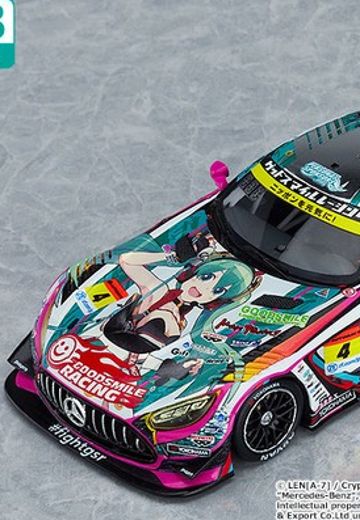 GOOD SMILE Racing 痛车 1/43 初音未来 AMG 2020 SUPER GT Okayama Test Ver. | Hpoi手办维基