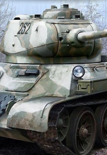 苏联 T34-85 坦克 | Hpoi手办维基