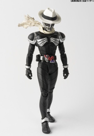 S.H.Figuarts(真骨雕制法) 假面骑士联手出击 双骑与帝骑 电影大战2010 假面骑士颅骨 | Hpoi手办维基