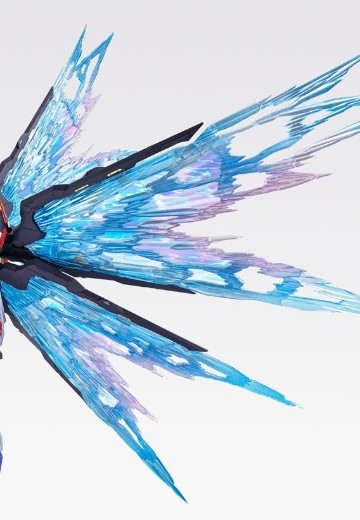 METAL BUILD 机动战士高达SEED DESTINY ZGMF-X20A 强袭自由高达 光之翼套装 SOUL BLUE Ver. | Hpoi手办维基