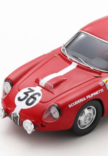 S9054 阿尔法·罗密欧 GIULIETTA GZ NO.36 24H LE MANS 1963 K. FOITEK - A. SCHÄFER | Hpoi手办维基