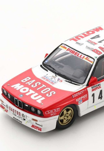 SF150 奔驰 M3 E30 NO.14 2ND TOUR DE CORSE RALLY DE FRANCE 1989 FRANÇOIS CHATRIOT - MICHEL PÉRIN LIMITED 400 | Hpoi手办维基