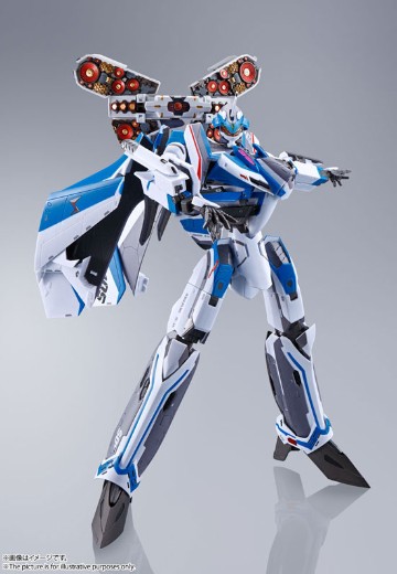 DX 超合金 超时空要塞DELTA 绝对LIVE VF-31J 齐格飞 疾风·伊梅尔曼专用机 【FAULD投影单元装备】