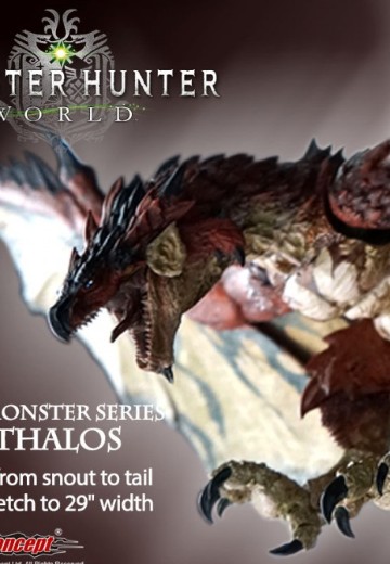 巨型怪物系列 怪物猎人 世界 雄火龙 | Hpoi手办维基