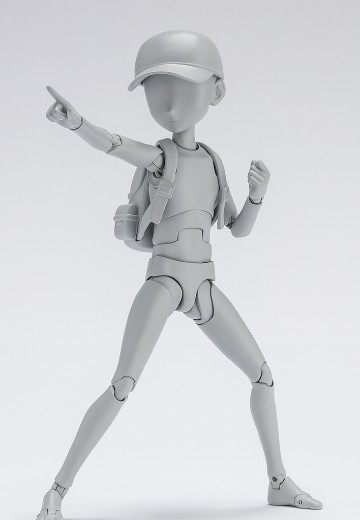 S.H.Figuarts 男性素体 -杉森建- 豪华套装版 (灰色)