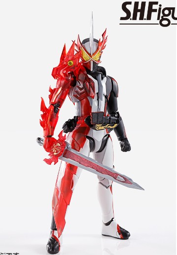 一番赏 S.H.Figuarts  假面骑士 A奖  假面骑士圣刃 勇气之龙 透明红