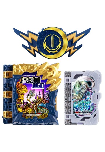 假面骑士圣刃 深罪三重奏 DX天方骑士谭奇幻驱动书＆月光雷鸣剑黄雷纹章＋惊异塞壬奇幻驱动书