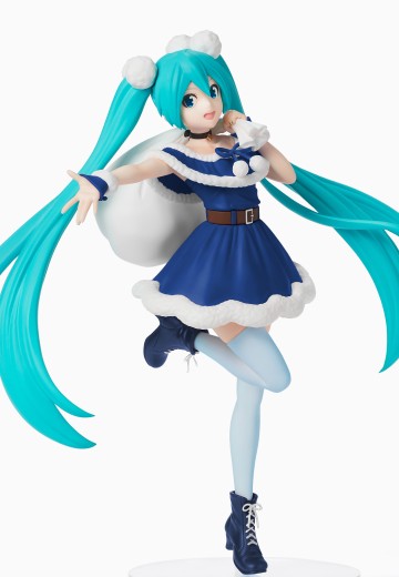 超级景品 初音未来 蓝色圣诞服装2020 | Hpoi手办维基