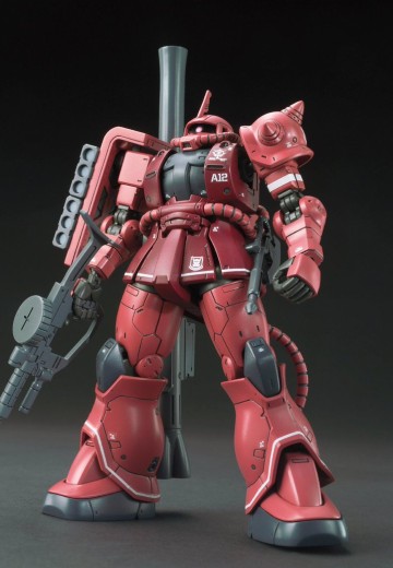 HG 安彦良和 / 机动战士高达：起源 展览会 MS-06S 夏亚专用扎古II 赤色彗星版