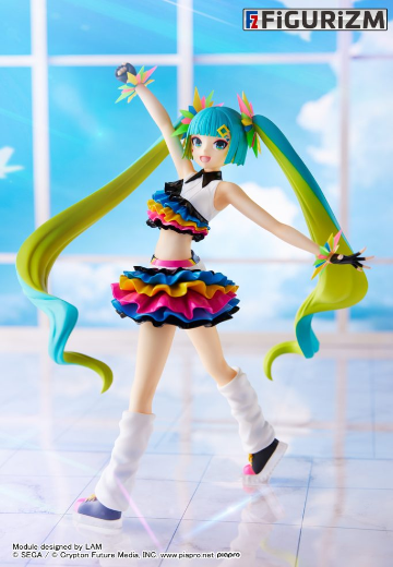 初音未来 歌姬计划 MEGA39’s  FIGURIZM “初音未来-Catch the Wave ” | Hpoi手办维基