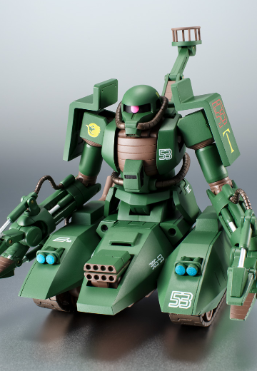 ROBOT魂＜机动战士系列＞ MS-06V-6 扎古坦克（绿猕猴）剧中版 | Hpoi手办维基