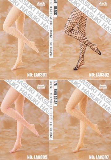 LA03 3D立体连裤中网袜 无缝袜 | Hpoi手办维基