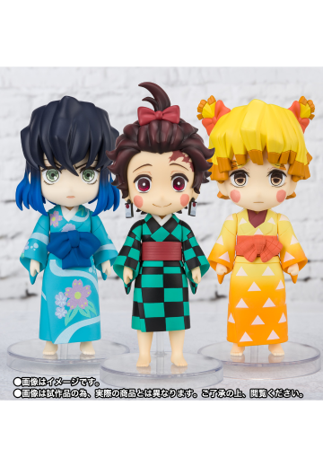 Figuarts mini 鬼灭之刃炭子・善子・猪子-游郭篇套装- | Hpoi手办维基
