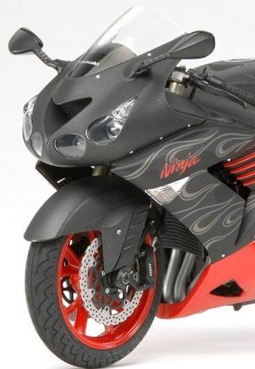 1/12 杰作收藏 （完成品） No.85 川崎 ZX- 14 金属平光火花黑
