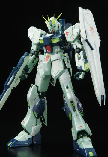 MG 1/100   福冈高达公园专属商品 ν高达 Ka版 (精神感应框架启动配色)