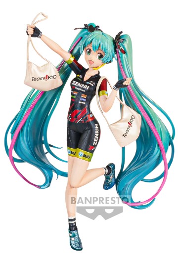 眼镜厂经典 ESPRESTO est-配色与秀发- 初音未来赛车女郎 赛车未来2019 右京车队女郎