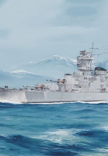 编号：05370 1/350 世界战舰系列 O级 战列巡洋舰“巴巴罗萨”号 | Hpoi手办维基