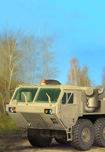编号：07177 1/72 装甲车辆系列 M983拖车 与 AN/TPY-2 X波段雷达 | Hpoi手办维基