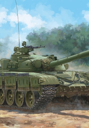 编号：09601 1/35 装甲车辆系列 苏联 T-72乌拉尔（172工程）
