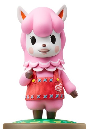 amiibo 动物之森系列 动物之森 粉色羊驼