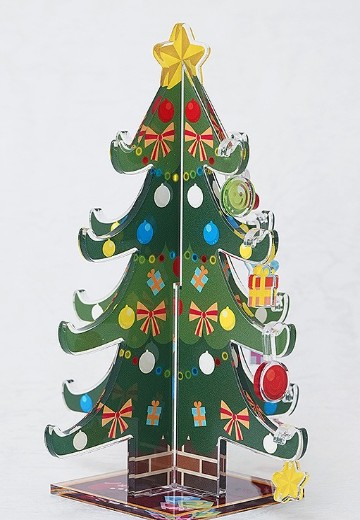 粘土人配件系列 亚克力装饰立牌 圣诞树 | Hpoi手办维基