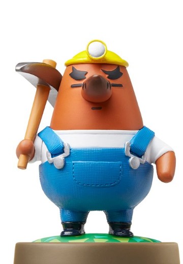 amiibo 动物之森系列 动物之森 地鼠先生