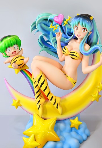 福星小子 拉姆+小天 BOX cafe&space Collaboration 等身大雕像