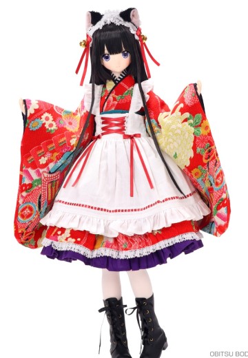天音 / ～大正浪漫～ 跳舞的黑猫搭配娃娃套装（Azone限定） | Hpoi手办维基