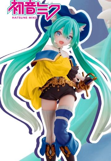 初音未来 童话仙境珍藏 穿靴子的猫（TAITO线上娃娃机专属款） | Hpoi手办维基