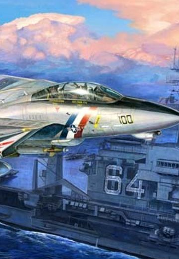 03203 F-14D 超级雄猫 可变翼战斗机 | Hpoi手办维基