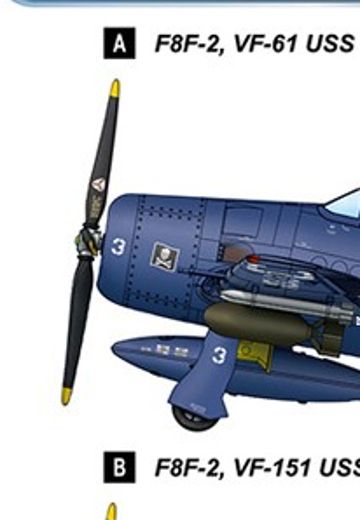 编号:87269 1/72军用飞机系列 美国F8F-2“熊猫”战斗机 | Hpoi手办维基