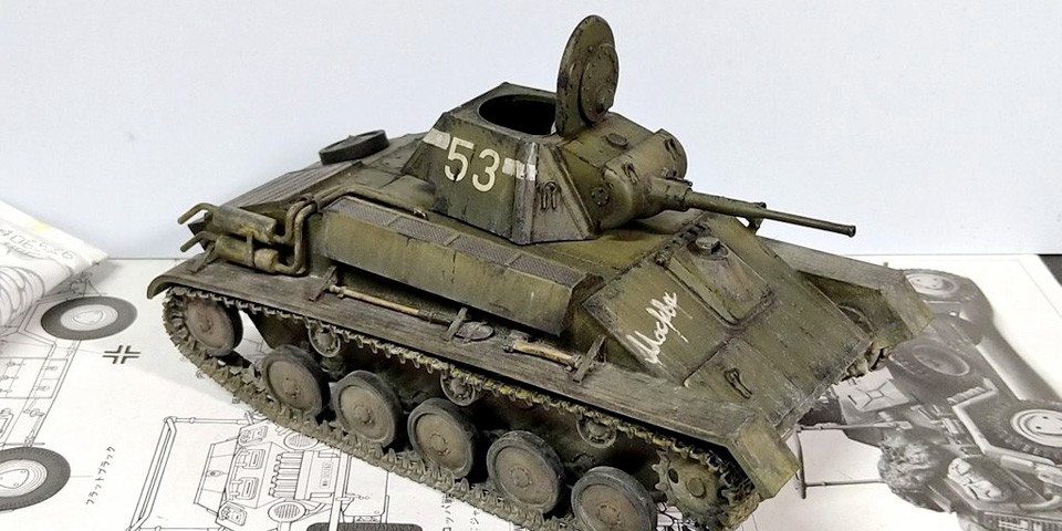 miniart T-70 轻型坦克