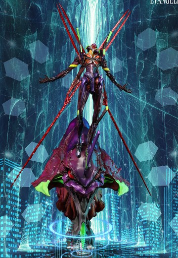 末那魂燃 ·“破”系列 新世纪福音战士新剧场版：Q EVA13号机艺术雕像