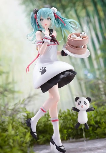 初音未来 熊猫豆沙包