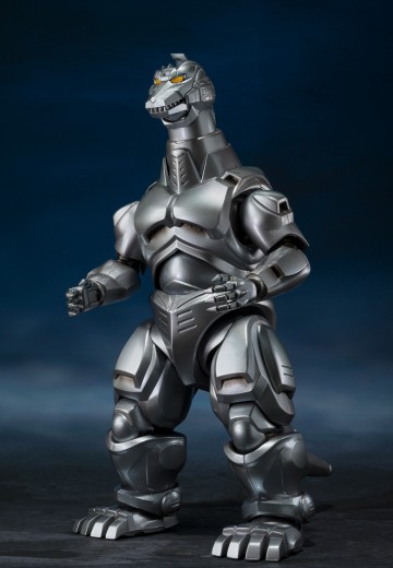 S.H.MonsterArts 哥斯拉大战机械哥斯拉2 机械哥斯拉（1993）+迦楼罗+火焰拉顿 幕张决战版