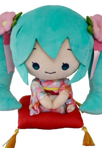 初音未来 毛绒玩偶 红色