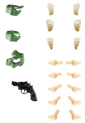 小军械库 LAOP15 创彩少女庭园用 战术手套2 左轮手枪套装（绿色） | Hpoi手办维基