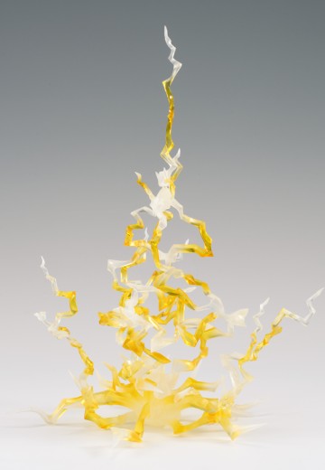 魂EFFECT 黄色闪电特效件  S.H.Figuarts配件
