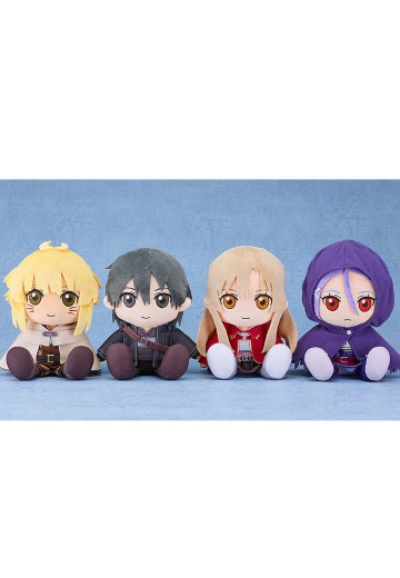 剧场版 刀剑神域 进击篇:暮色黄昏 毛绒玩偶 桐人/亚丝娜/米特/阿尔戈