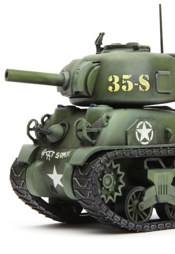 WWT-002 卡通世界大战 美国中型坦克M4A1“谢尔曼”